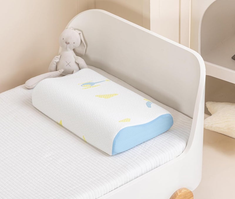 Hcore Memory Foam Pillow for Sleeping, Small Travel, Adjustable, Breathable and Soft, CertiPUR-US Certified, 12x20 lnch - Image 2